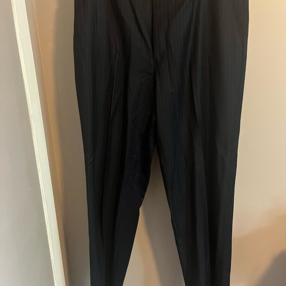 Harry Rosen-Samuelsohn Performance pinstripe sport jacket/pants 40/34 super 130s - Picture 13 of 15